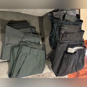 Set of SIX Men's Golf Wear Shorts & Pants (see description for detail)